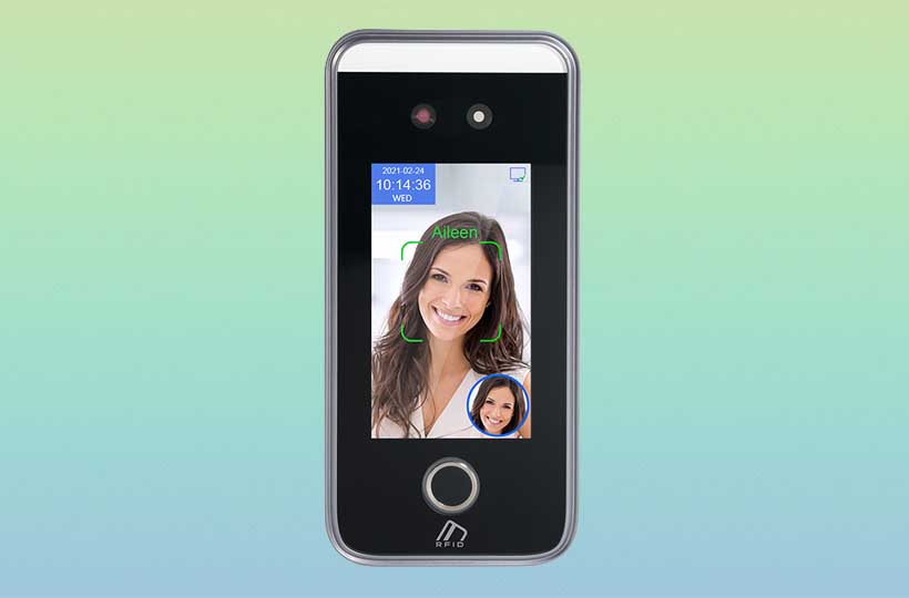 TM-AI26F dynamic facial recognition fingerprint access control attendance terminal