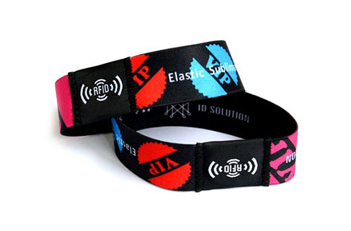 RFID elastic wristband/smart elastic wristband