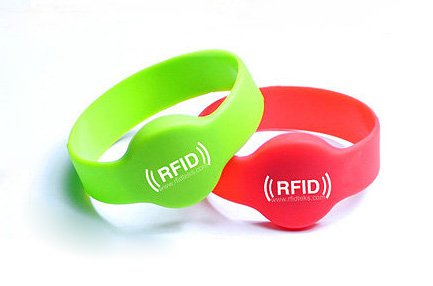 Silicone wristband/NFC smart wristband